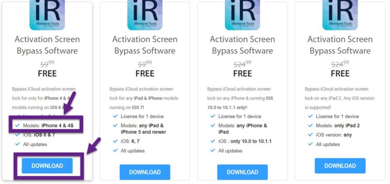 iphone 4s icloud bypass tool free download