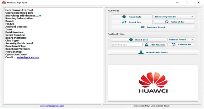 Huawei FRP Tool