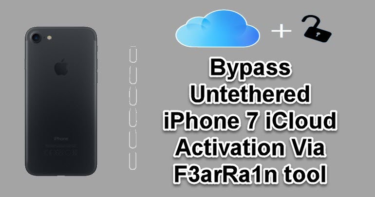 Bypass Untethered iPhone 7