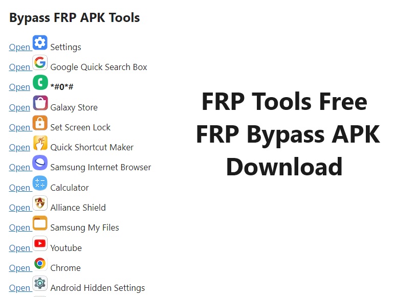 frp tools